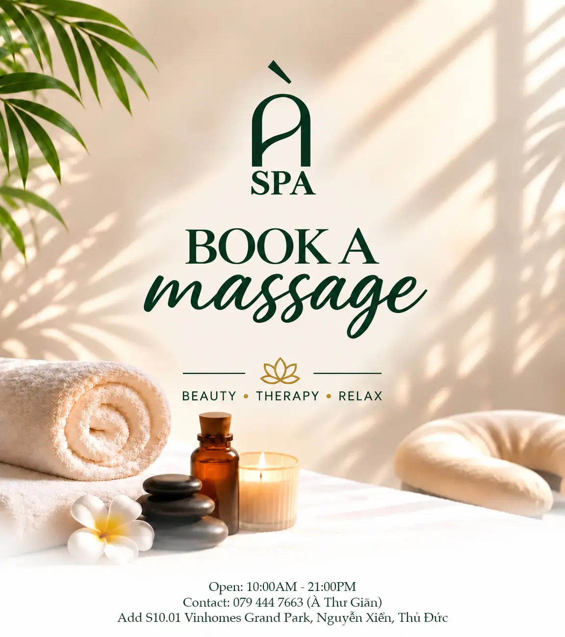 À Spa - Beauty, Therapy, Relax