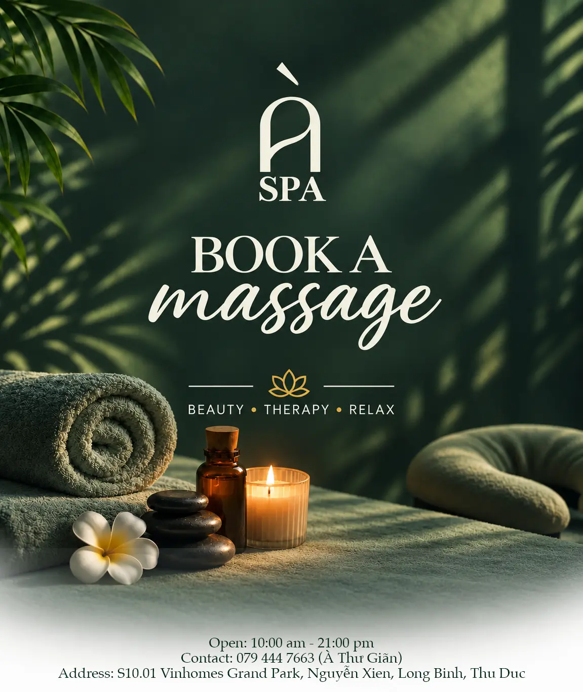 À Spa - Beauty, Therapy, Relax